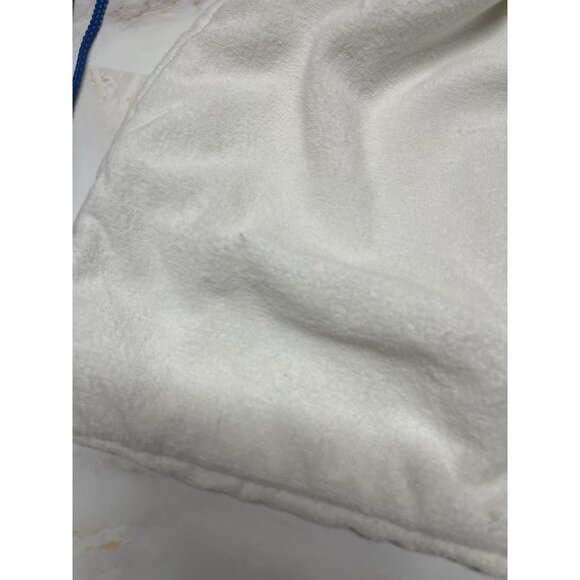 Vintage Vuarnet France Lined Backpack Drawstring Bag White Terry Cloth - Picture 9 of 9